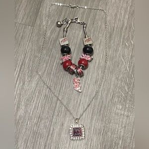 USC Trojans Slider Charm Bracelet & Necklace